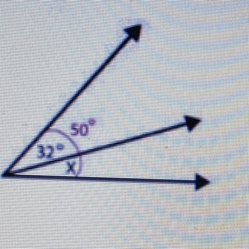 Find the value of x. 50-example-1