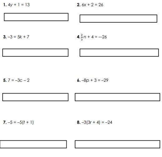 Solve the following equations. Show your work. Submit to your teacher when you have-example-1