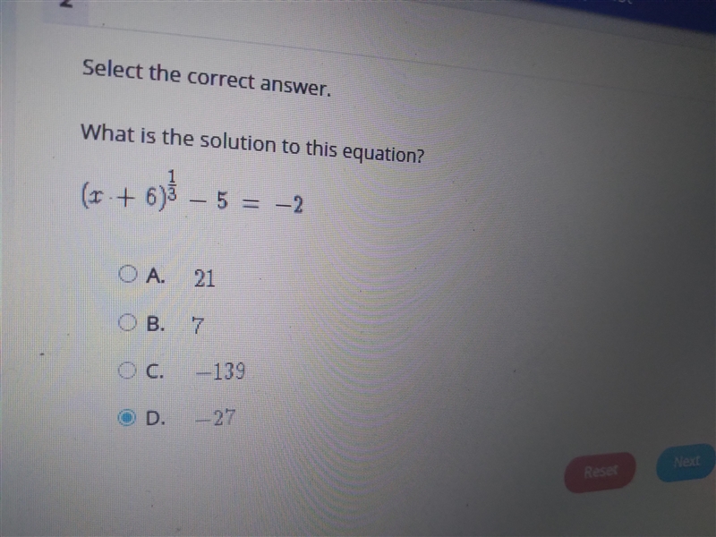 Help me please! What is the solution to this equation?-example-1