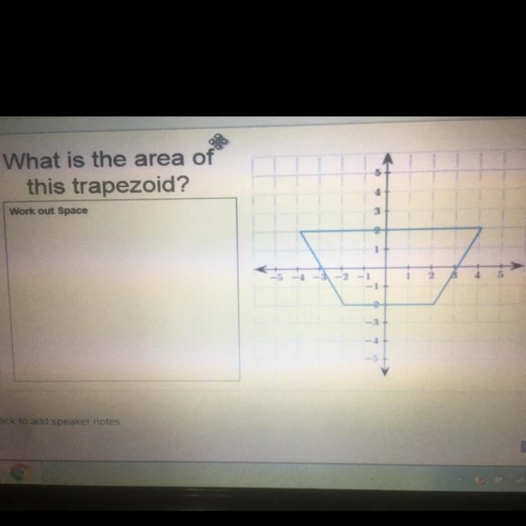 What is the area of the trapezoid?-example-1