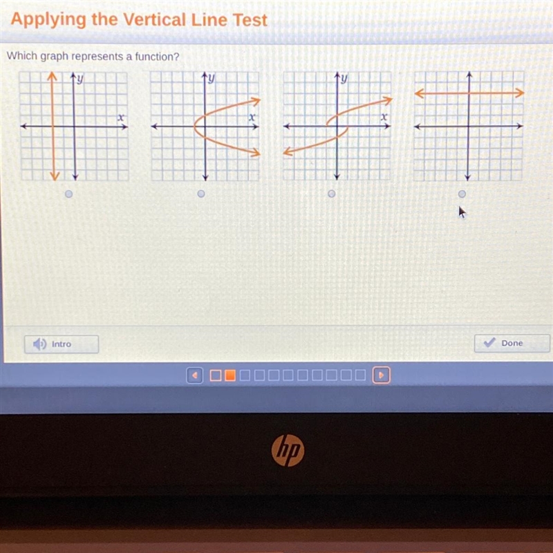 Which graph represents a function?-example-1