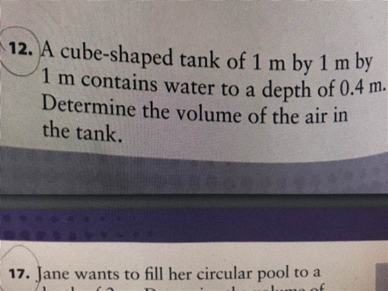 Easy Question, Easy points Topic: Volume Focus on question 12-example-1