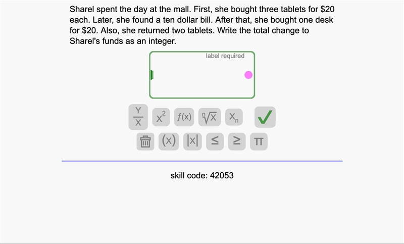 When Tran finished the next level of her video games, she gained 40 points for each-example-1