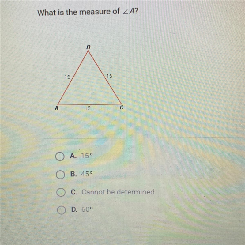 What is the measure of A?-example-1