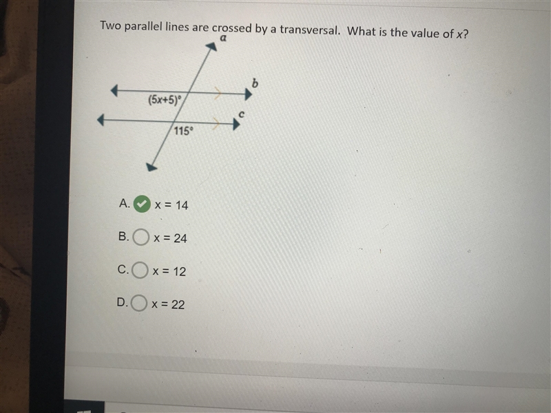 Right now I have a selected but I’m not sure if that’s right please help-example-1