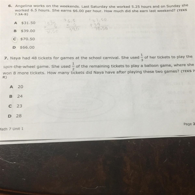 I Need help on #7 ASAP!-example-1