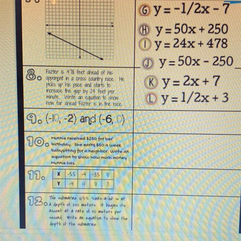 I need the letter that match with these problems, it’s due today!!-example-1