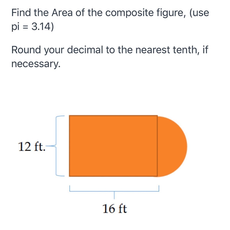 Can anybody help me figure out the area of simple composite figure?-example-1