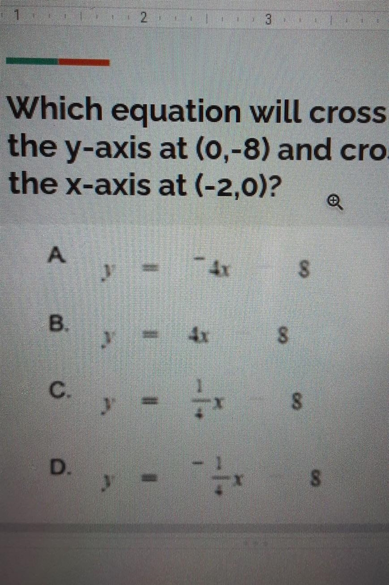 The correct answer is: i know this because ​-example-1