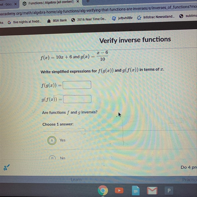 Verify inverse functions-example-1