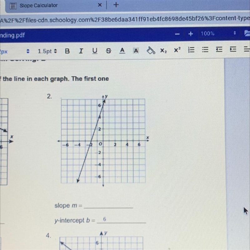 How do u find the slope of this lol-example-1