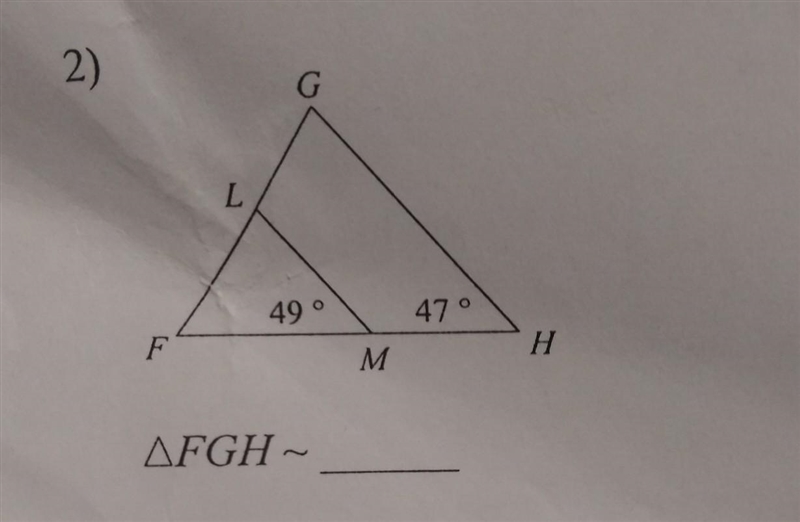 State if the triangles in each pair of similar. If so, State how you know they are-example-1