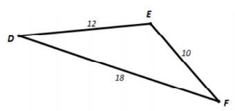 1. Determine the approximate measure of angle E. 70.5 81.0 109.5 113.6 2. Determine-example-1