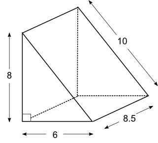 PLEASE HELP ASAP!!!!!!! The surface area of the prism is ______ square units. All-example-1