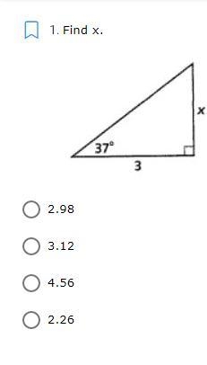 PLEASE HELP ASAP. Find x.-example-1