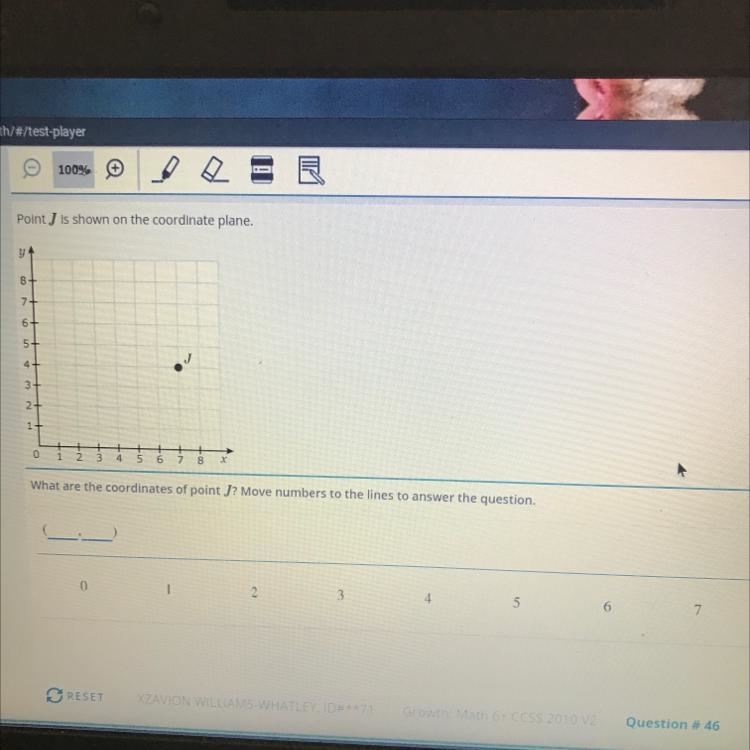 NEED HELP!! what are the coordinates of point j?-example-1