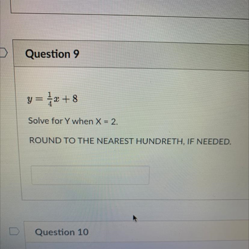 Solve for Y when X = 2-example-1