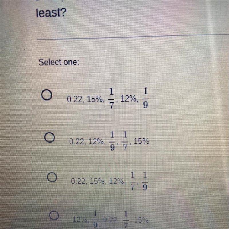 Which one is greatest to least?-example-1