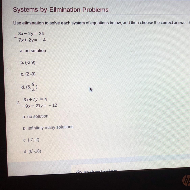 Systems by elimination: please help me..ASAP-example-1