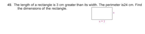 Can you explain how to find the dimensions fro this rectangle-example-1