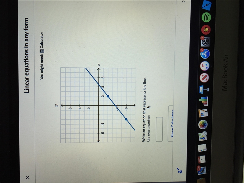 What would the equation be ?-example-1