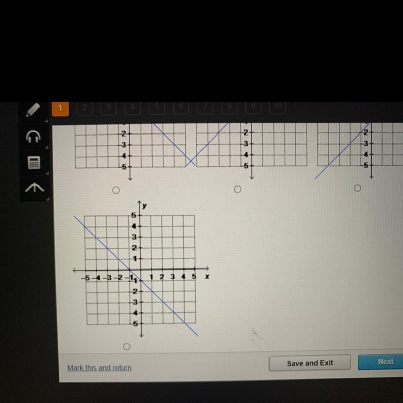 Which is the graph of x - y = 1?-example-1