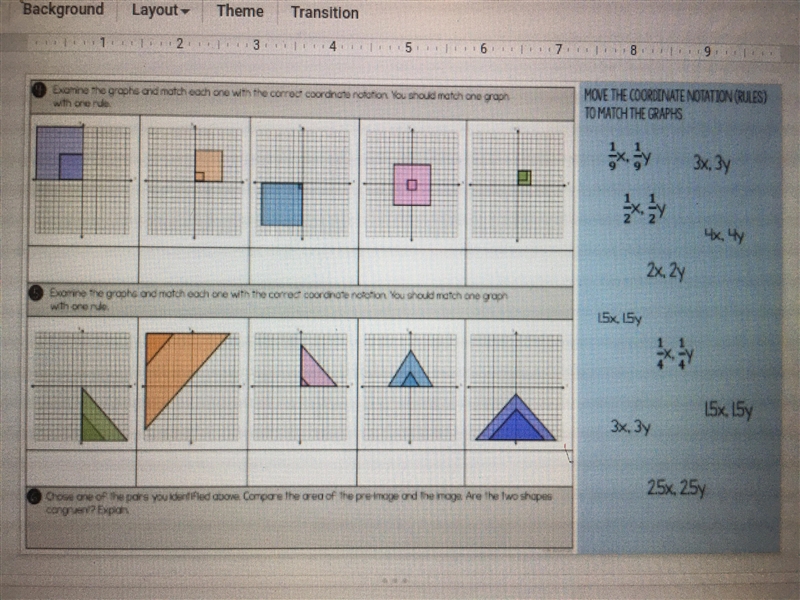 Examine the graphs and match each one with the correct coordinate rotation. You should-example-1