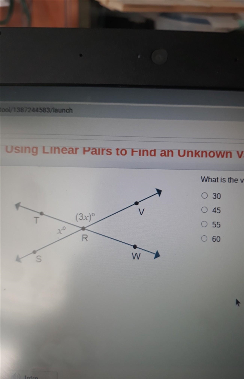 What is the value of x​-example-1