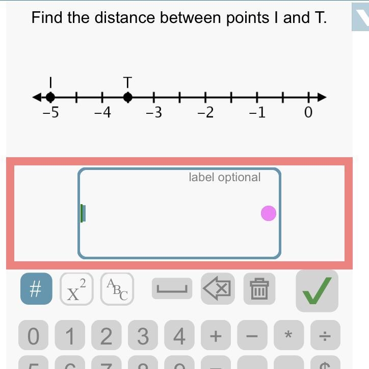 Find the distance between points I and T-example-1