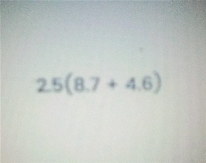 Simplify it 1. 30.75 2. 33.25 3. 21.75 4. 26.35 pls show me how to simplify it. clearest-example-1