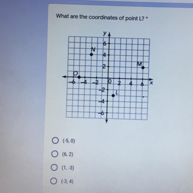 What are the coordinates of point L?-example-1