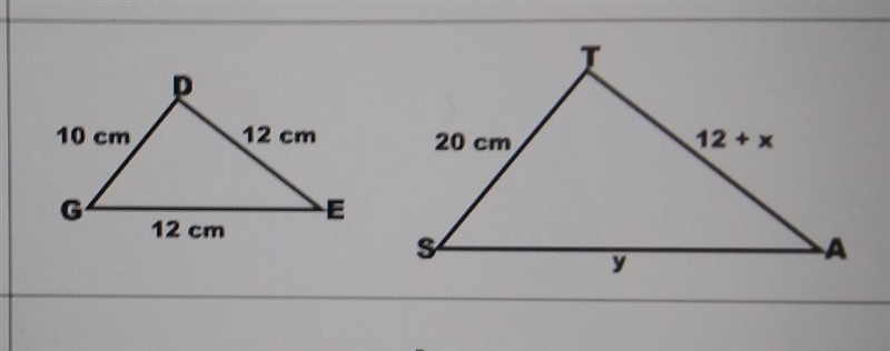 Find x and y x=_____ y=_____​-example-1