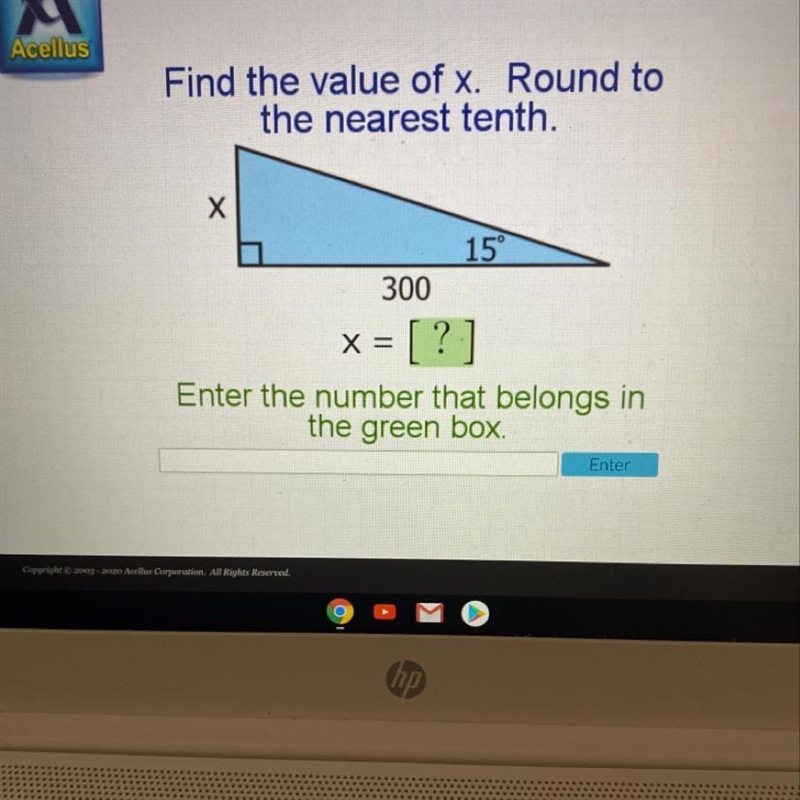 Find the value of x round to the nearest tenth-example-1