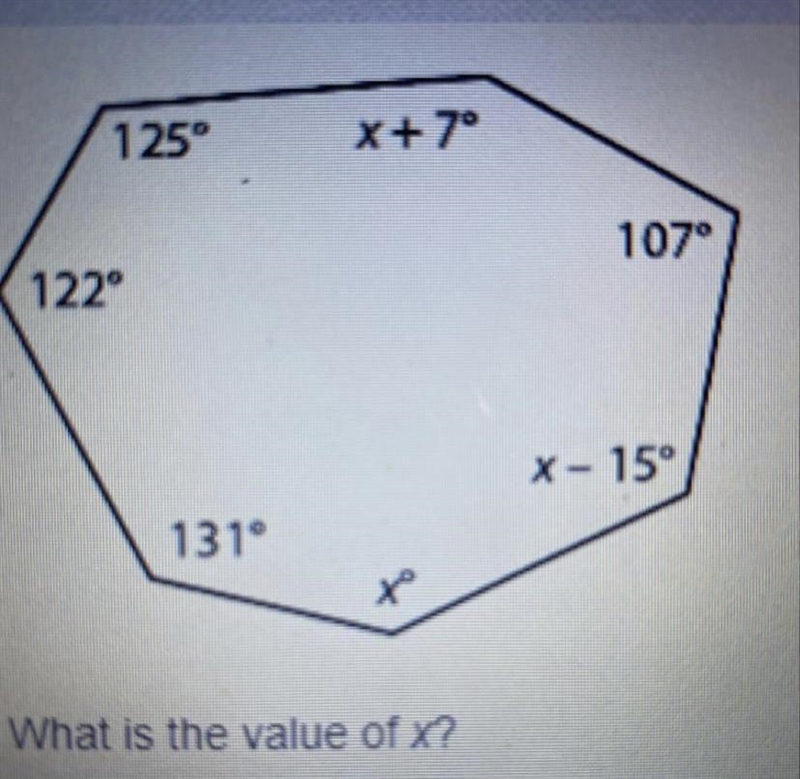 Help what is the value of x ?-example-1