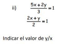 Resolver el siguiente sistema de ecuación:-example-1