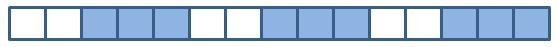 In the diagram shown, what is the ratio of shaded parts to unshaded parts? 6 unshaded-example-1