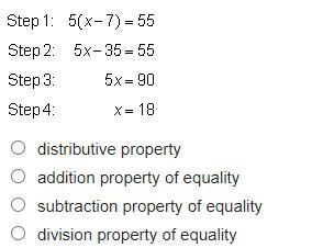 Which property was used to write the equation in step 2?-example-1