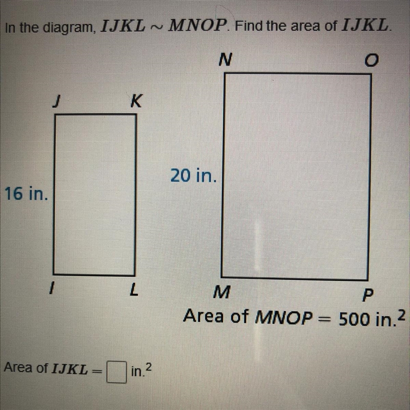 Find the area of IJKL-example-1