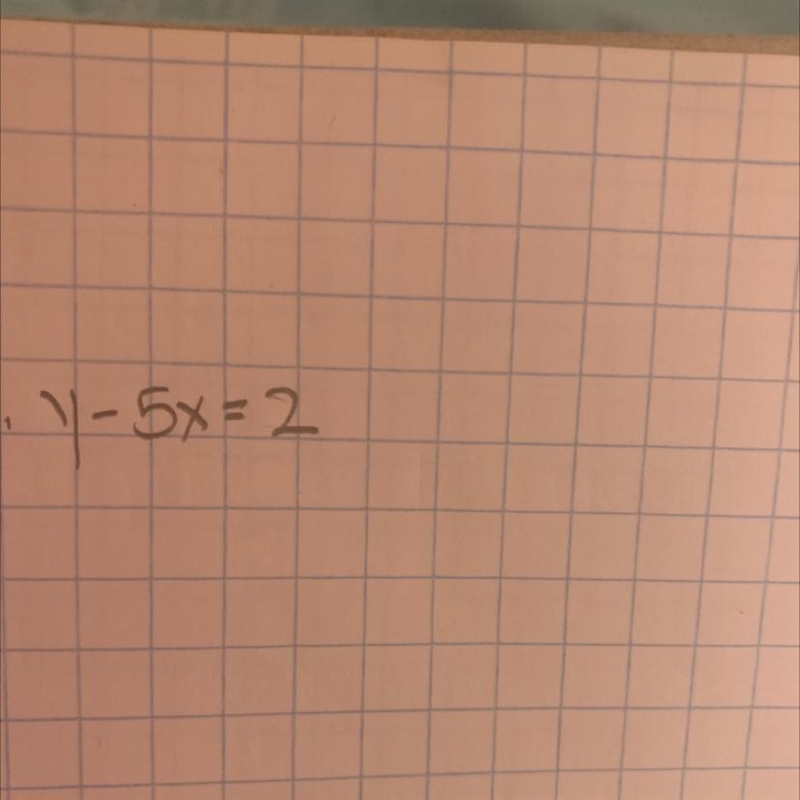 Y 5x=2 What are the coordinates-example-1