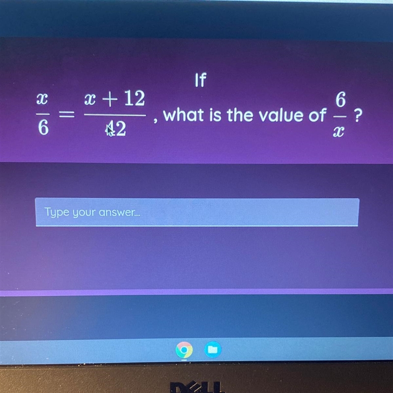 Х 2 + 12 42 If 6 what is the value of – ? х 6-example-1
