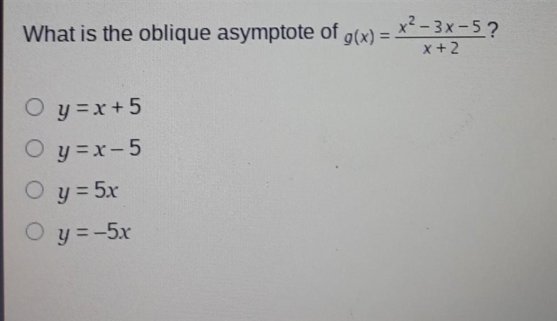 What is the oblique asymptote ​-example-1