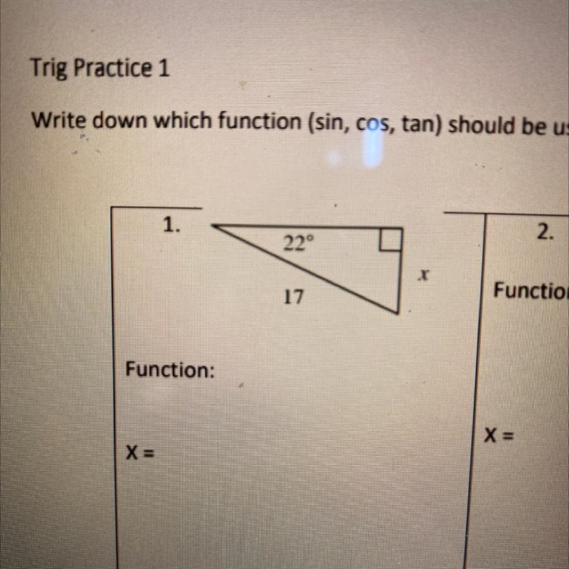 Answer problem 1 of trig problem-example-1