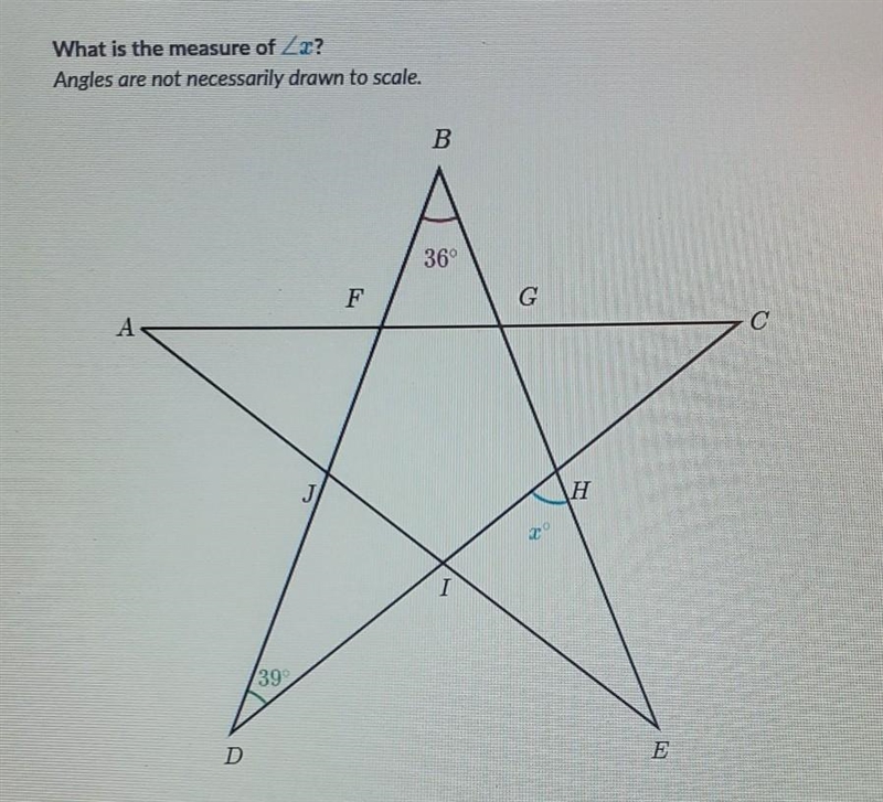 How do I solve for the missing angle?! And please include explanations​ on how you-example-1