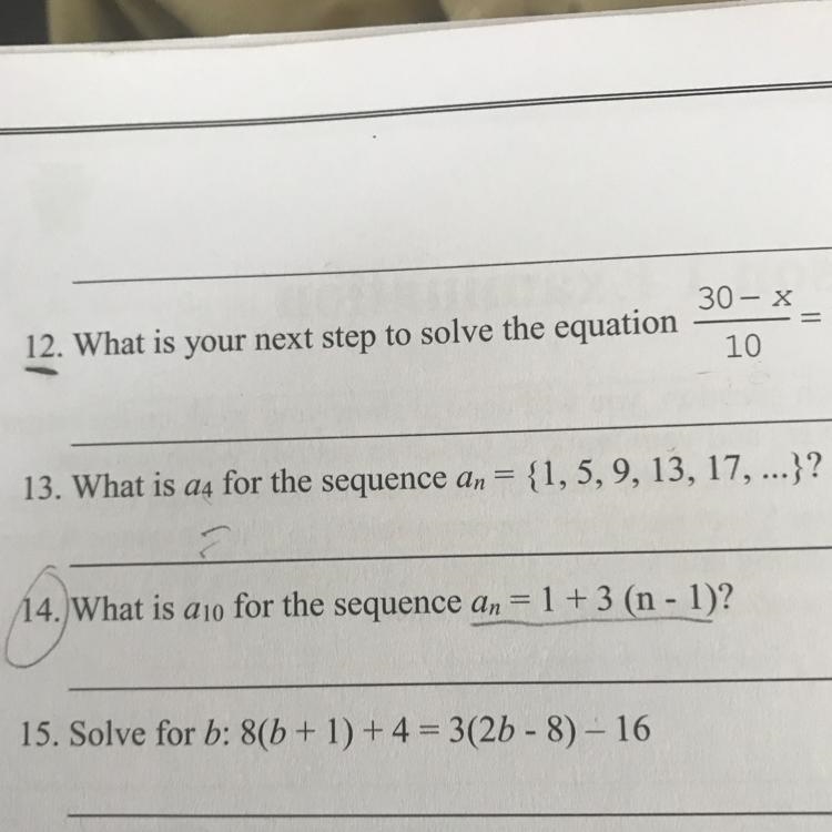 How do I solve question 13 and 14?-example-1