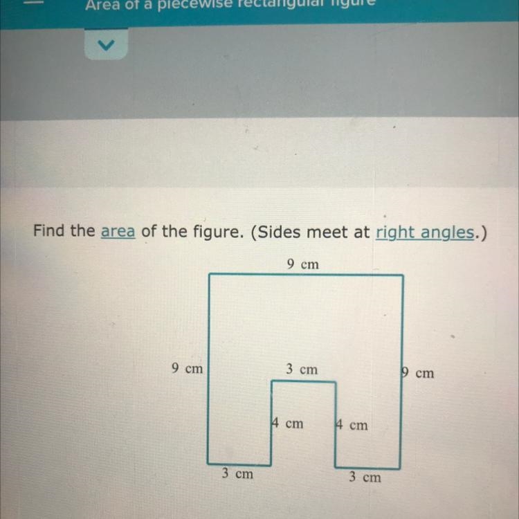 Find the area of the figure. (Sides meet at right angles.) 3 in s in 5 in 9 in 8 in-example-1