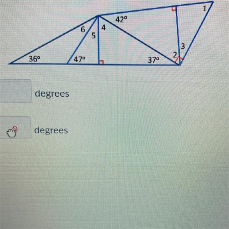 FIND MEASURE 1 AND 3 PLS HELP ME geometry-example-1