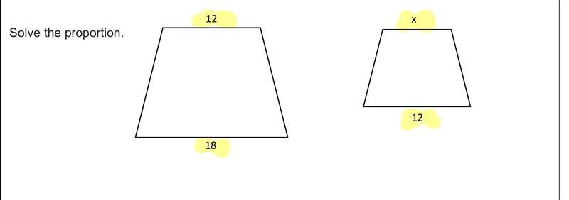 Solve the proportions. Can you please solve this one problem for me it may not be-example-1