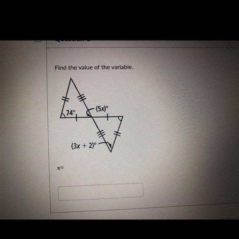 Find the value of the variable.-example-1