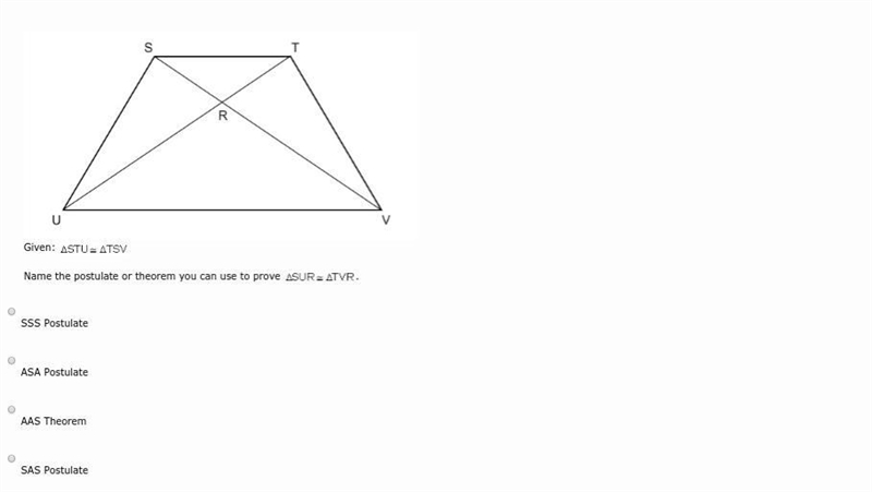 Name the postulate or theorem you can use to prove...-example-1