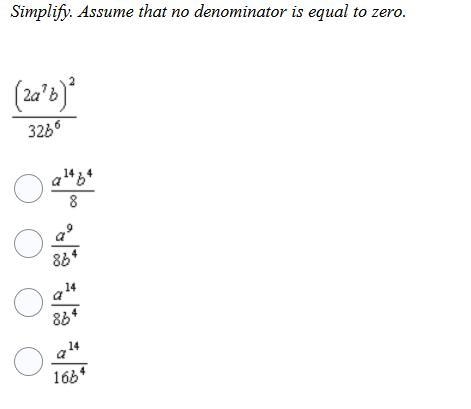 Simplify. Assume that no denominator is equal to zero.-example-1